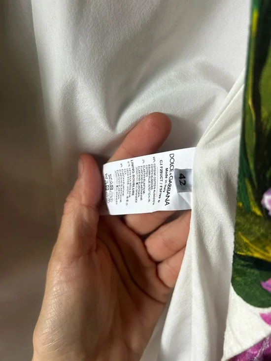 Dolce and Gabbana Peonies Jacquard Single-Breasted Jacket and pantsuit - Picture 4 of 14